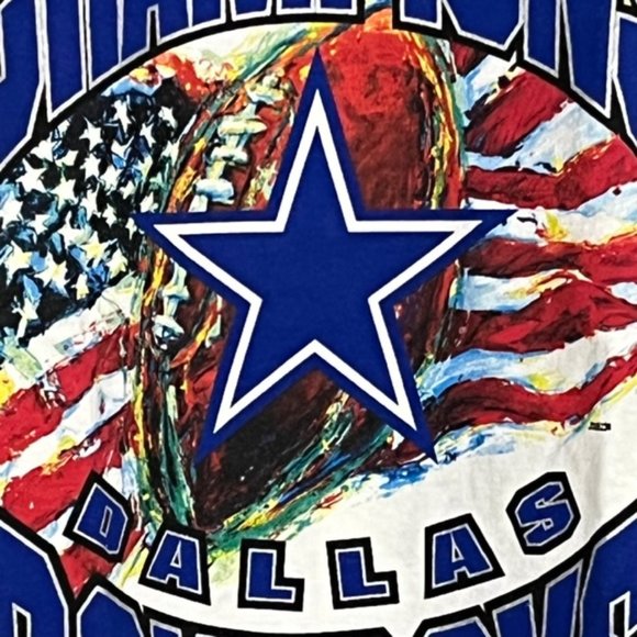 Vintage STARTER 1996 Dallas Cowboys Super Bowl XXX Champions T-Shirt NWOT Men M - Picture 8 of 12